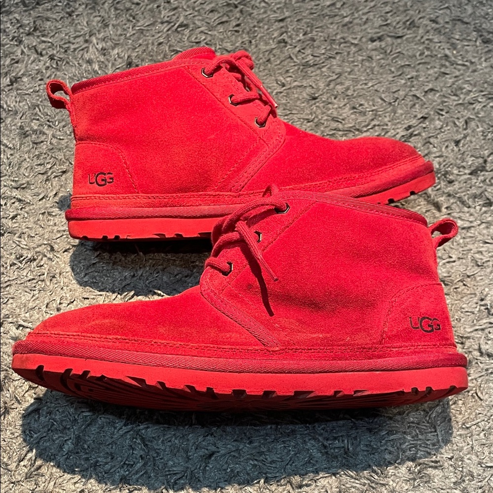 Ugg nuemel boots red